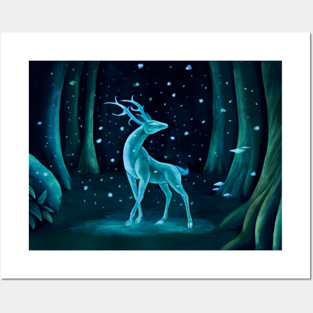 Guardian of the Mind Forest Wall Art by Crystal-Firefly